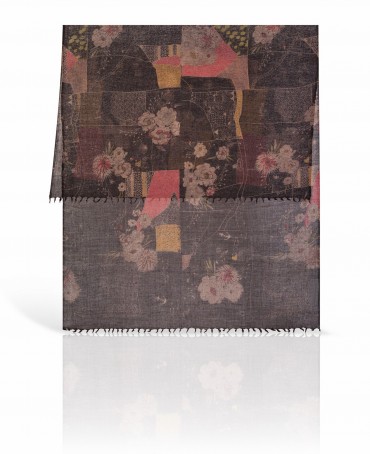 Палантин Женский ZW-VILLAGE/BLACK